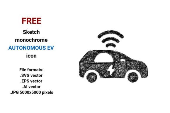 FREE Sketch Autonomous Ev Icon Review