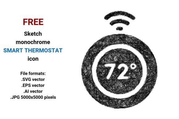 FREE Sketch Smart Thermostat Icon Review