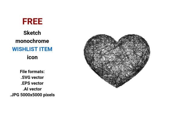 FREE Sketch Wishlist Item Icon - A Versatile Graphic Freebie