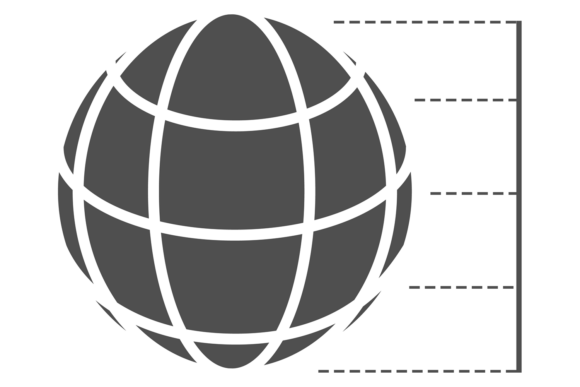 Global World Statistics Template for Cricut and Handmade Projects